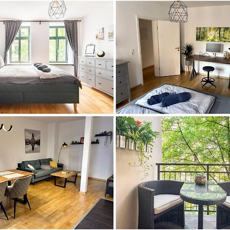 Super Zentrale, Gemutliche Wohnung Mit Balkon Λειψία Εξωτερικό φωτογραφία