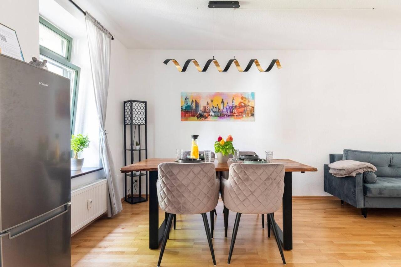 Super Zentrale, Gemutliche Wohnung Mit Balkon Λειψία Εξωτερικό φωτογραφία