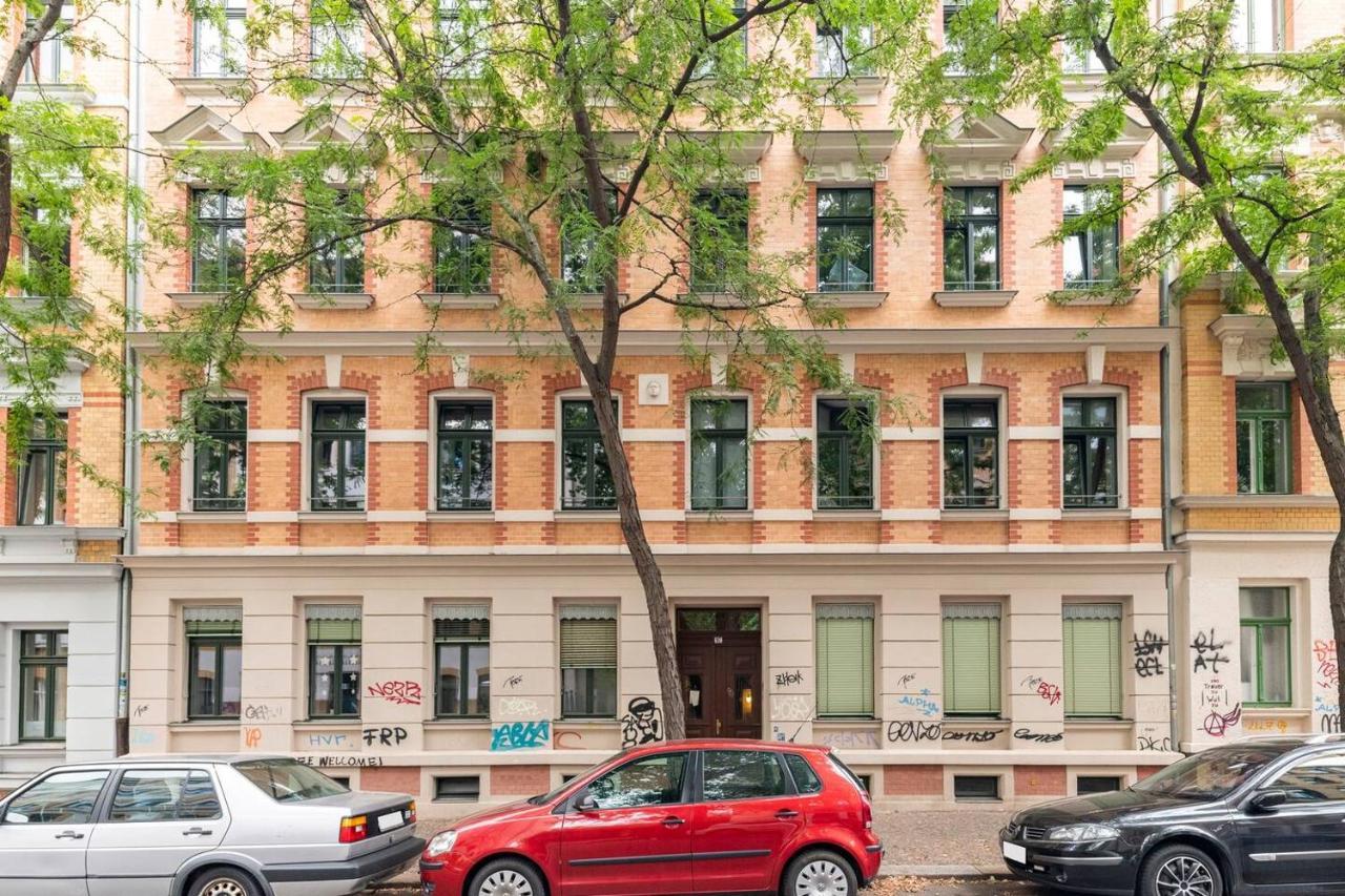 Super Zentrale, Gemutliche Wohnung Mit Balkon Λειψία Εξωτερικό φωτογραφία